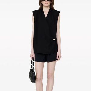 ANINE BING Venice wrap vest